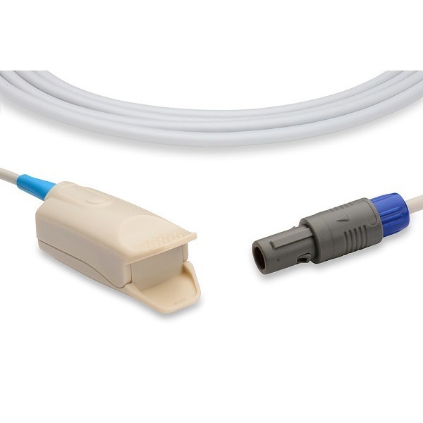 Cables & Sensors Edan Compatible Direct-Connect SpO2 Sensor - Adult Clip S410-191P0
